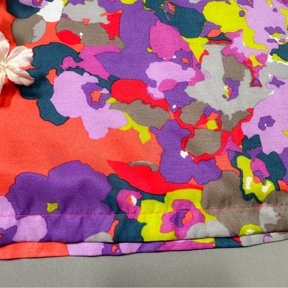 BODEN silk blend floral dress, US 6. - Picture 2 of 7